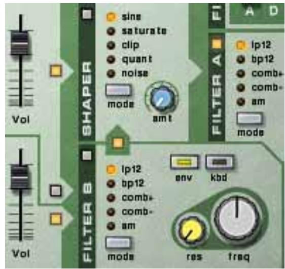 PROPELLERHEAD REASON 4 - L'un des oscillateurs ou les deux vers un contrôle seulement - 2