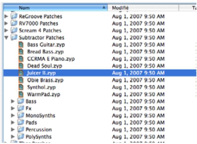PROPELLERHEAD REASON 4 - - Liste de fichiers et des dossiers - 1