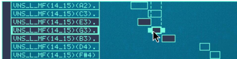 PROPELLERHEAD REASON 4 - Déplacer des zones en déplaçant les boites de zone - 1