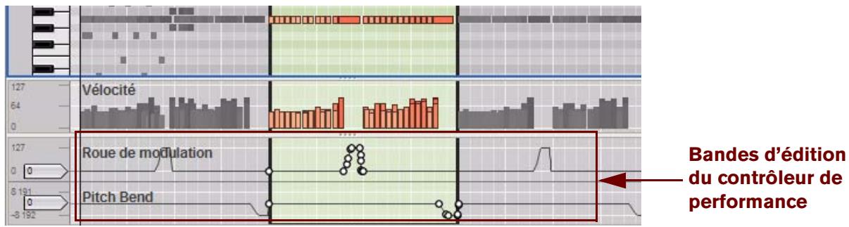 PROPELLERHEAD REASON 5 - Pour enregistrer l'automation des contrôleurs de performance standard, suivez les indications dans "Enregistrement de notes". - 13