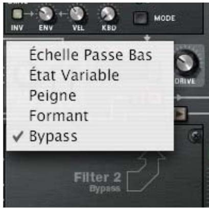 PROPELLERHEAD REASON 5 - Cliquez sur la flèche de pop-up dans le coin supérieur gauche de l'emplacement de l'oscillateur 2 et Sélectionnez y un second oscillateur à partir du menu pop-up. - 4