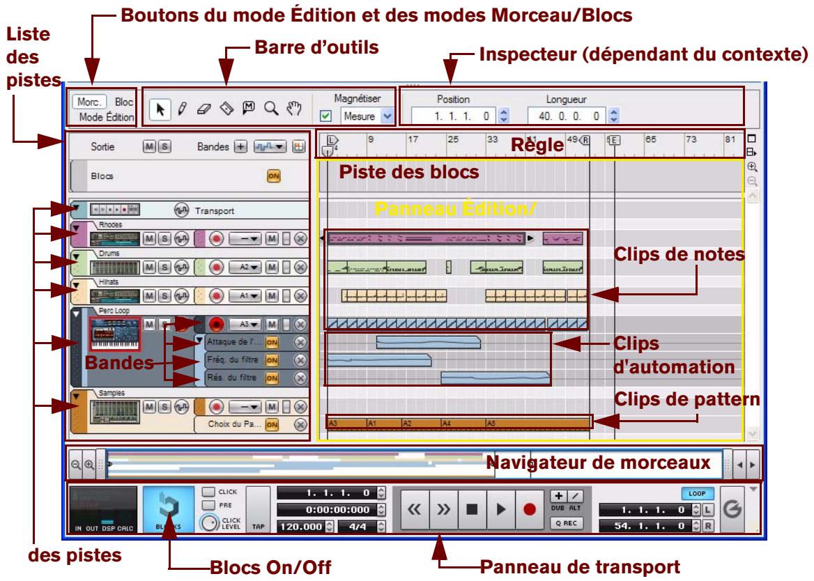 PROPELLERHEAD REASON 5 - Aperçu du séquenceur - 1