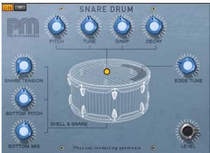 PROPELLERHEAD REASON 5 - Grosse caisse physique, caisse claire et Tom Tom - 2