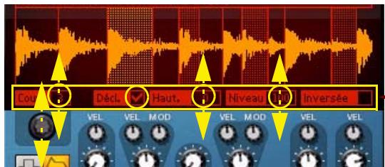 PROPELLERHEAD REASON 5 - Modifier des paramètres de slice - 1