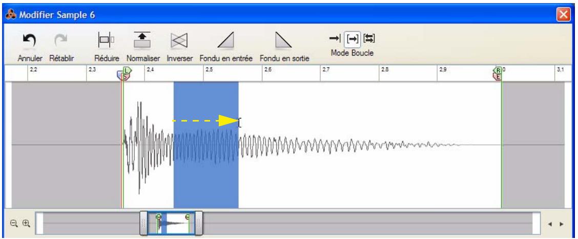 PROPELLERHEAD REASON 5 - Fonction Définir la boucle - 1