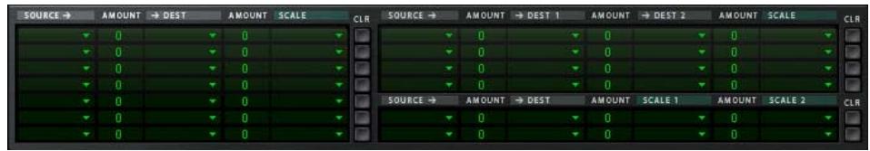 PROPELLERHEAD REASON 5 - Section de routage de bus de modulation - 1