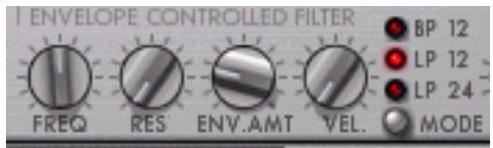 PROPELLERHEAD REASON 5 - Les paramètres de filtré - 1