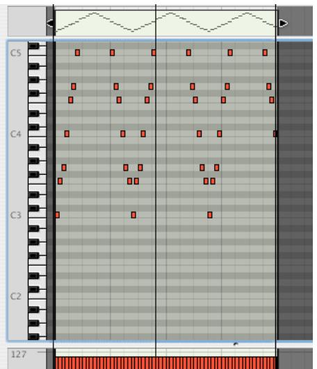 PROPELLERHEAD REASON 5 - Transformer les notes en arpège sur la piste - 2