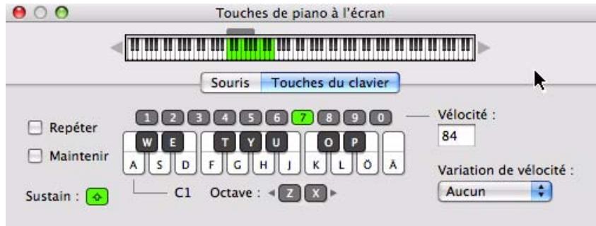 PROPELLERHEAD REASON 5 - Mode Touches du clavier - 1