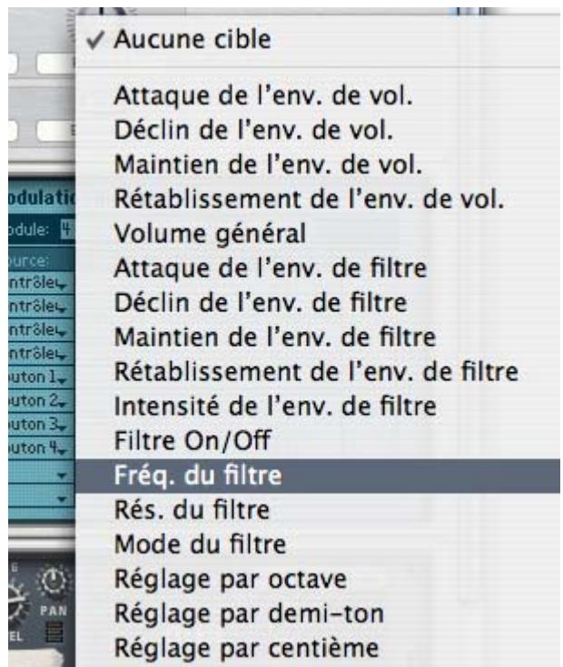 PROPELLERHEAD REASON 5 - Affectation des paramètres à un contrôle - 2