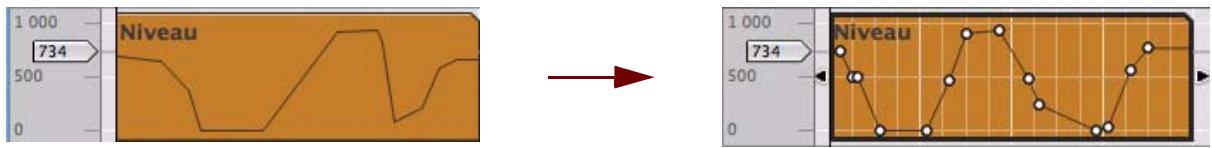 PROPELLERHEAD REASON 5 - Ouvrir un clip d'automation de paramètre pour l'édition - 2