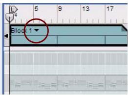 PROPELLERHEAD REASON 5 - Réaffection de blocs dans les clips d'automation de blocs - 2