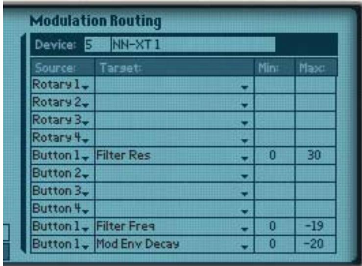 PROPELLERHEAD REASON 5 - Affectation des paramètres à un contrôle - 1