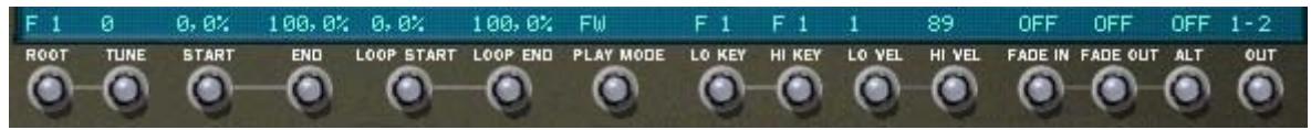 PROPELLERHEAD REASON 5 - Paramètres de sample - 1