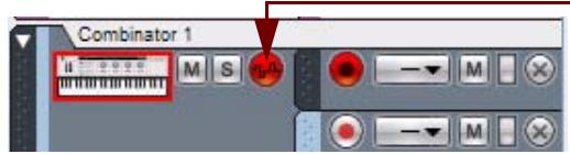 PROPELLERHEAD REASON 5 - Enregistrement de l'automation des paramètres activé - 1