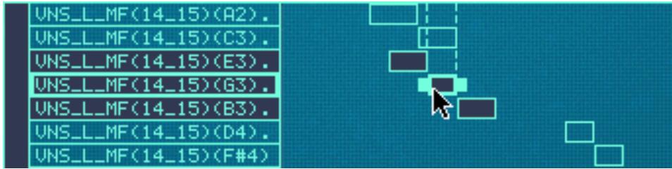 PROPELLERHEAD REASON 5 - Déplacer des zones en déplaçant les boîtes de zone - 1