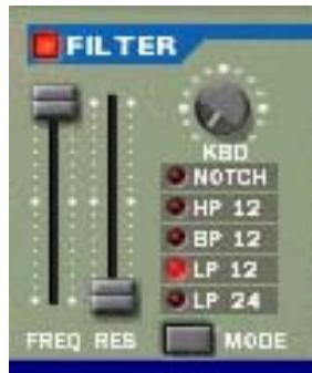 PROPELLERHEAD REASON 5 - La section Filtre - 1
