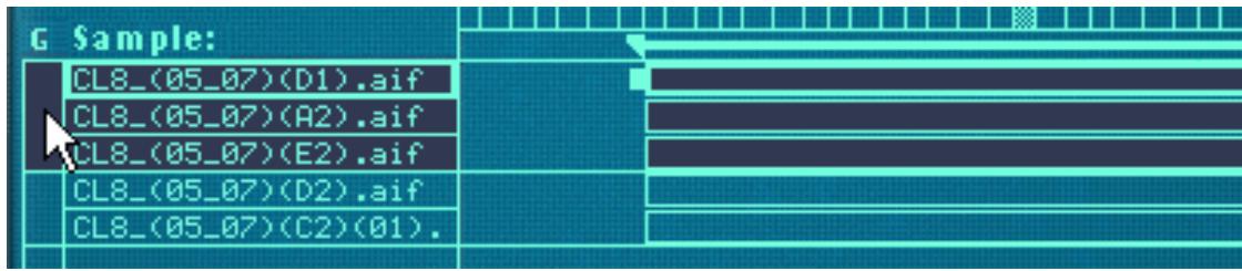 PROPELLERHEAD REASON 5 - Selectionner un groupe et/ou des zones d'un groupe - 1