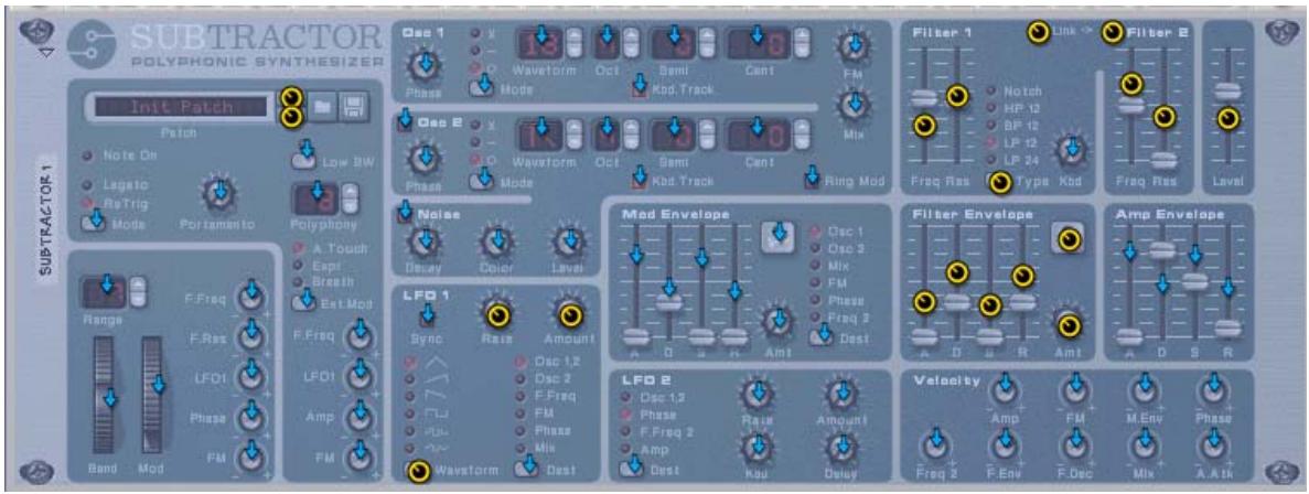 PROPELLERHEAD REASON 5 - Sélectionnez un module dans le rack et activez l'entrée du clavier maître pour sa piste du séquenceur. - 1