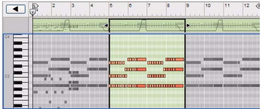 PROPELLERHEAD REASON 5 - Mode Édition de notes - 1