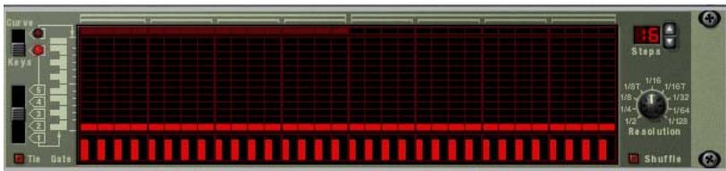 PROPELLERHEAD REASON 5 - Assurez-vous que le bouton situé à gauche de la fenêtre de pattern est réglé sur « Notes » - 1