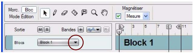 PROPELLERHEAD REASON 5 - Selection d'un bloc en vue de son édition - 3