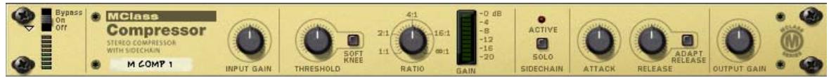 PROPELLERHEAD REASON 5 - MClass Compressor - 1