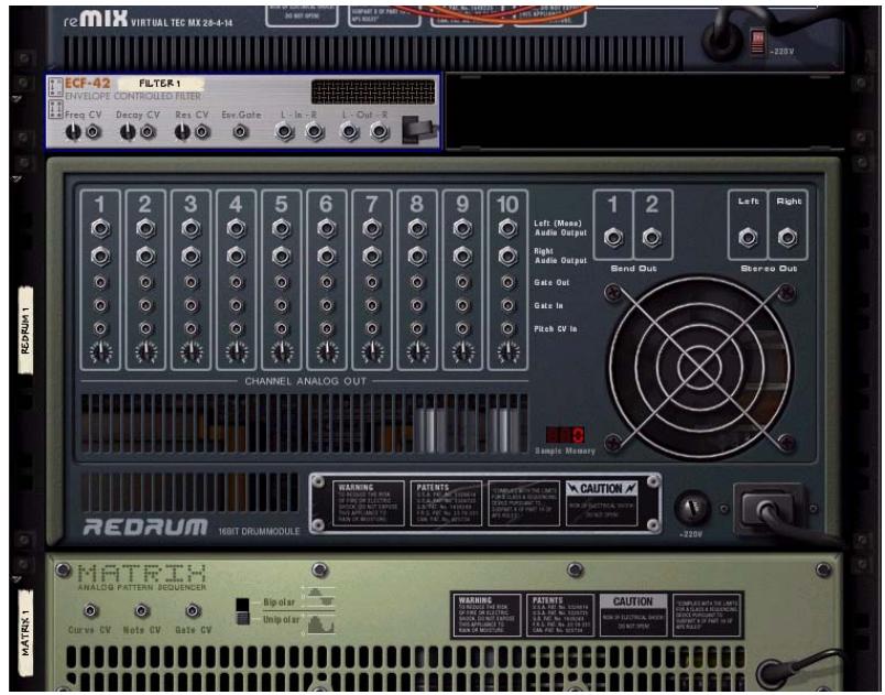 PROPELLERHEAD REASON 5 - Routage manuel - 1