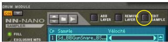 PROPELLERHEAD REASON 5 - Le bouton Editor le sample - 1