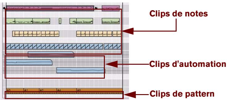 PROPELLERHEAD REASON 5 - Aperçu des clips - 1