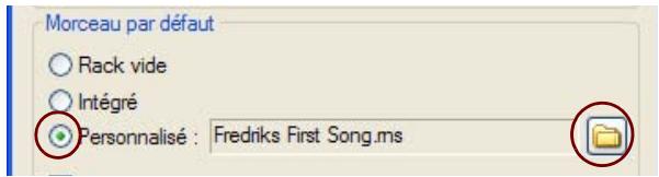 PROPELLERHEAD REASON 5 - Configurer le morceau par défaut - 1