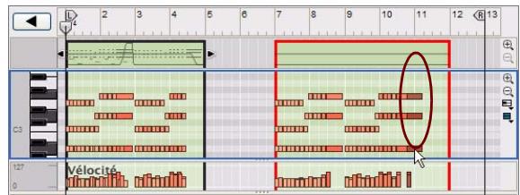 PROPELLERHEAD REASON 5 - À propos du déplacement de notes en dehors ou entre des clips - 6