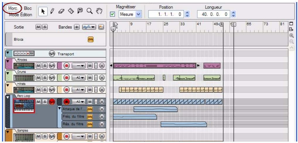 PROPELLERHEAD REASON 5 - Mode Morceau - 1