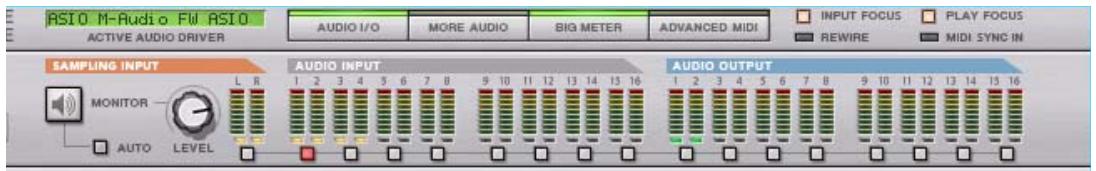 PROPELLERHEAD REASON 5 - Réglages en vue du sampling - 1