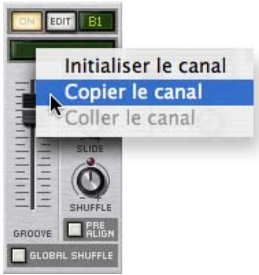 PROPELLERHEAD REASON 5 - Copier, coller et initialiser les canaux ReGroove - 1