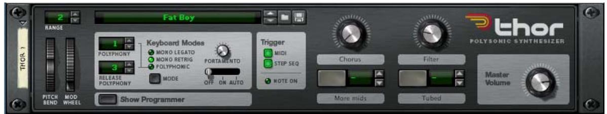 PROPELLERHEAD REASON 5 - Le panneau de contrôle - 1