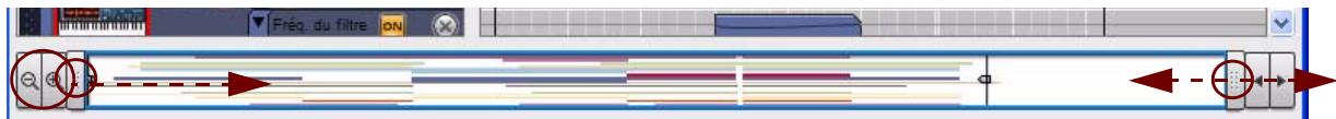 PROPELLERHEAD REASON 5 - Zoom horizontal dans le séquenceur - 1