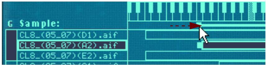 PROPELLERHEAD REASON 5 - En déplaçant les poignées de limites de zone dans la barre de l'onglet - 4