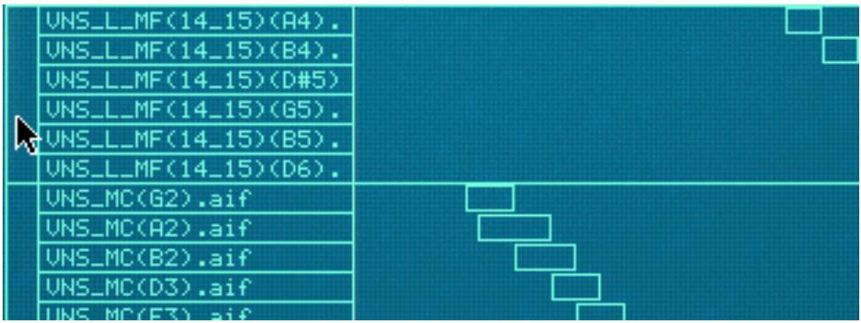 PROPELLERHEAD REASON 5 - Selectionner toutes les zones d'un groupe - 1