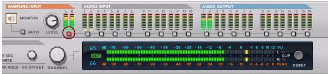 PROPELLERHEAD REASON 5 - Réglage du niveau des entrées audio - 2