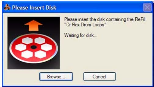 PROPELLERHEAD REASON 5 - À propos des ReFills manquants - 1