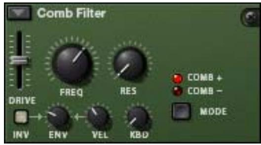 PROPELLERHEAD REASON 5 - Filtre Peigne - 1
