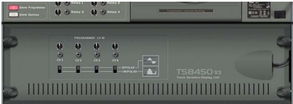 PROPELLERHEAD REASON 5 - Entrées CV du programmeur - 1