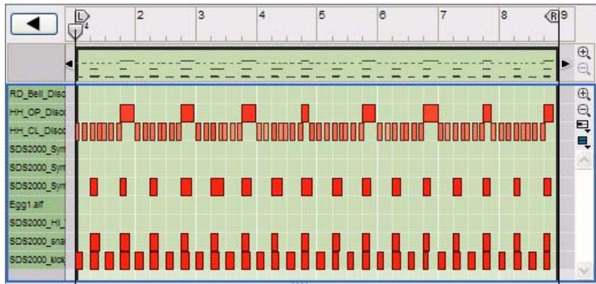 PROPELLERHEAD REASON 5 - Mode Édition de la batterie - 1