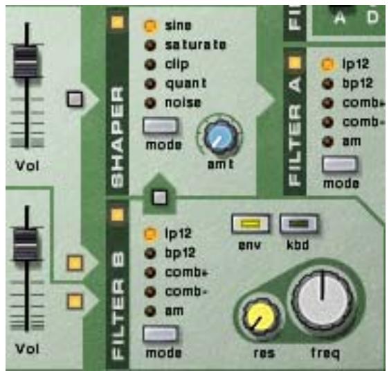 PROPELLERHEAD REASON 5 - L'un des oscillateurs ou les deux vers un contrôle seulement - 1