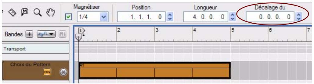 PROPELLERHEAD REASON 5 - Déplacement, redimensionnement et duplication de clips d'automation de pattern - 1
