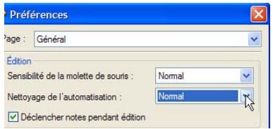 PROPELLERHEAD REASON 5 - Nettoyage de l'automation dans le menu « Préférences » - 1