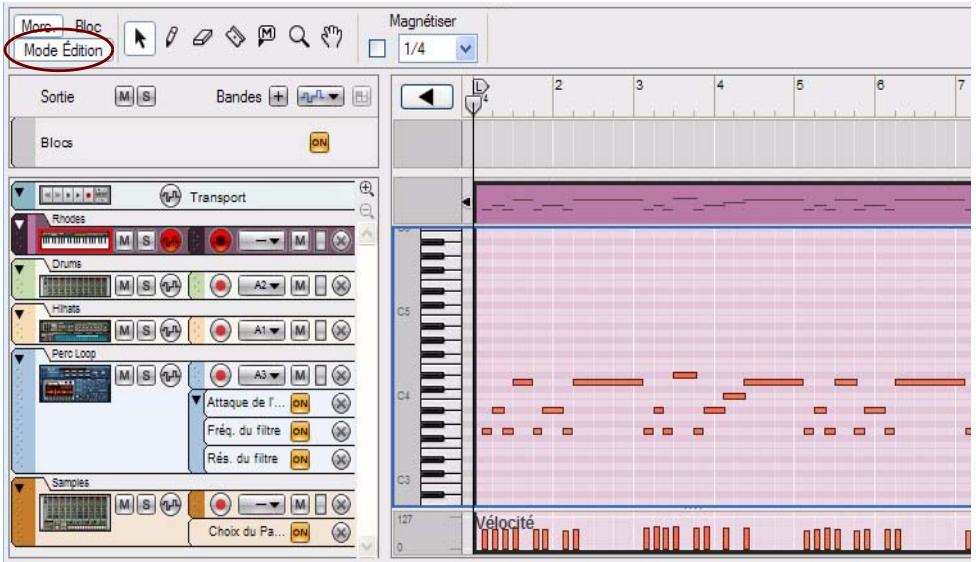 PROPELLERHEAD REASON 5 - Le mode Édition - 1