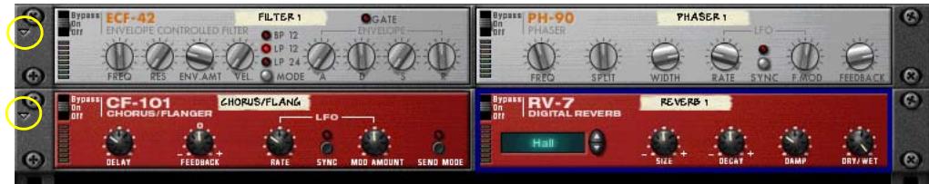 PROPELLERHEAD REASON 5 - Pliage et dépliage des modules - 2