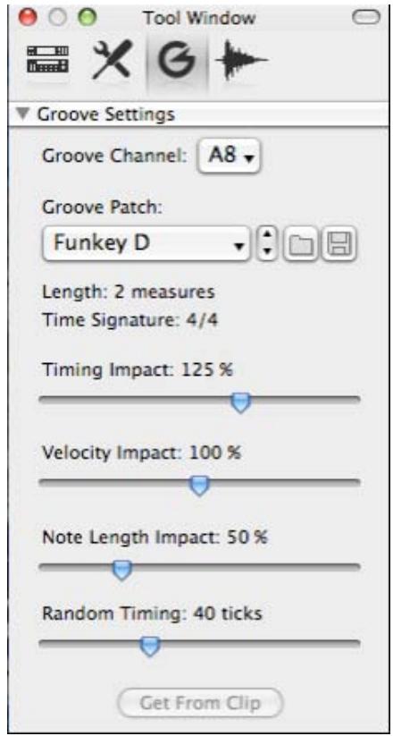 PROPELLERHEAD REASON 5 - Réglage du groove - 1